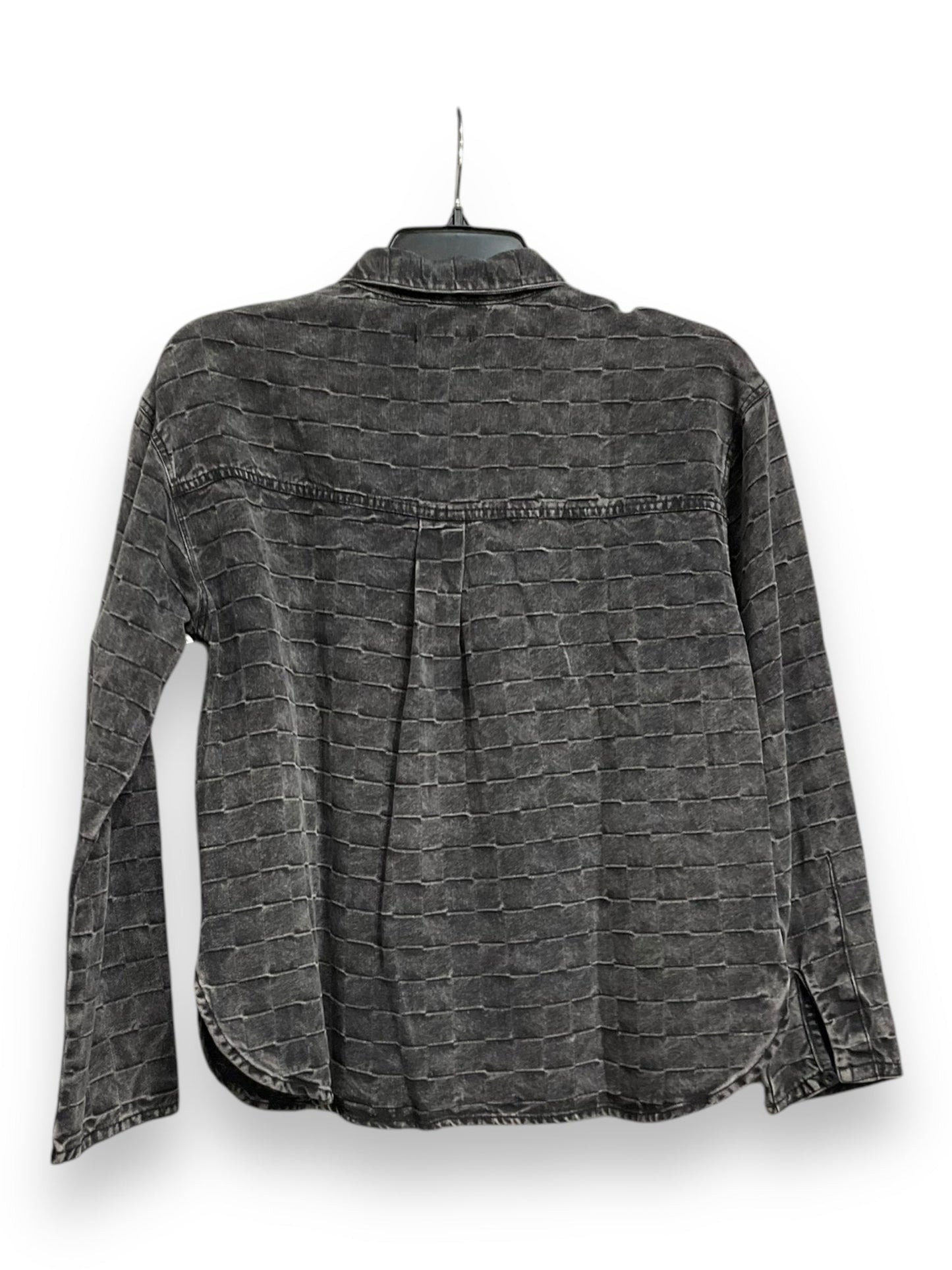 Top Long Sleeve By Cma In Grey, Size: S