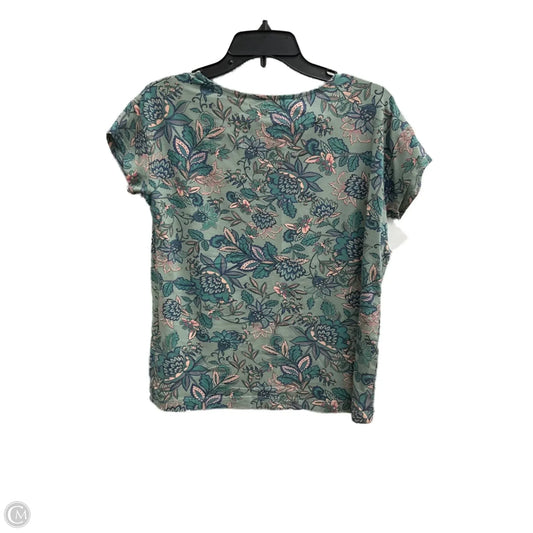 Top Short Sleeve By J. Jill In Green, Size: Xs