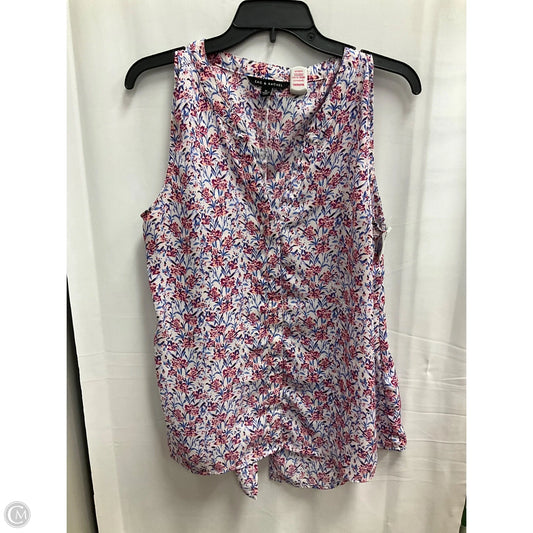 Blouse Sleeveless By Zac And Rachel In Multi-colored, Size: Xl