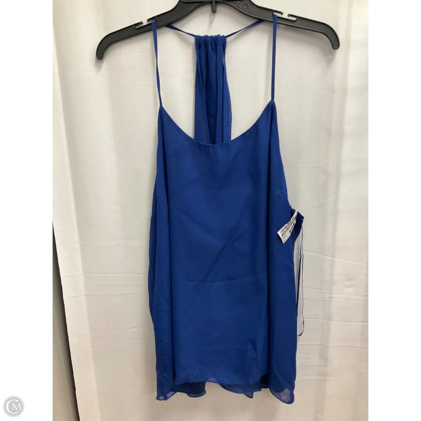 Blouse Sleeveless By Jennifer Lopez In Blue, Size: Xl