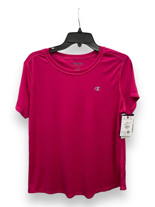 Athletic Top Short Sleeve By Champion  Size: L