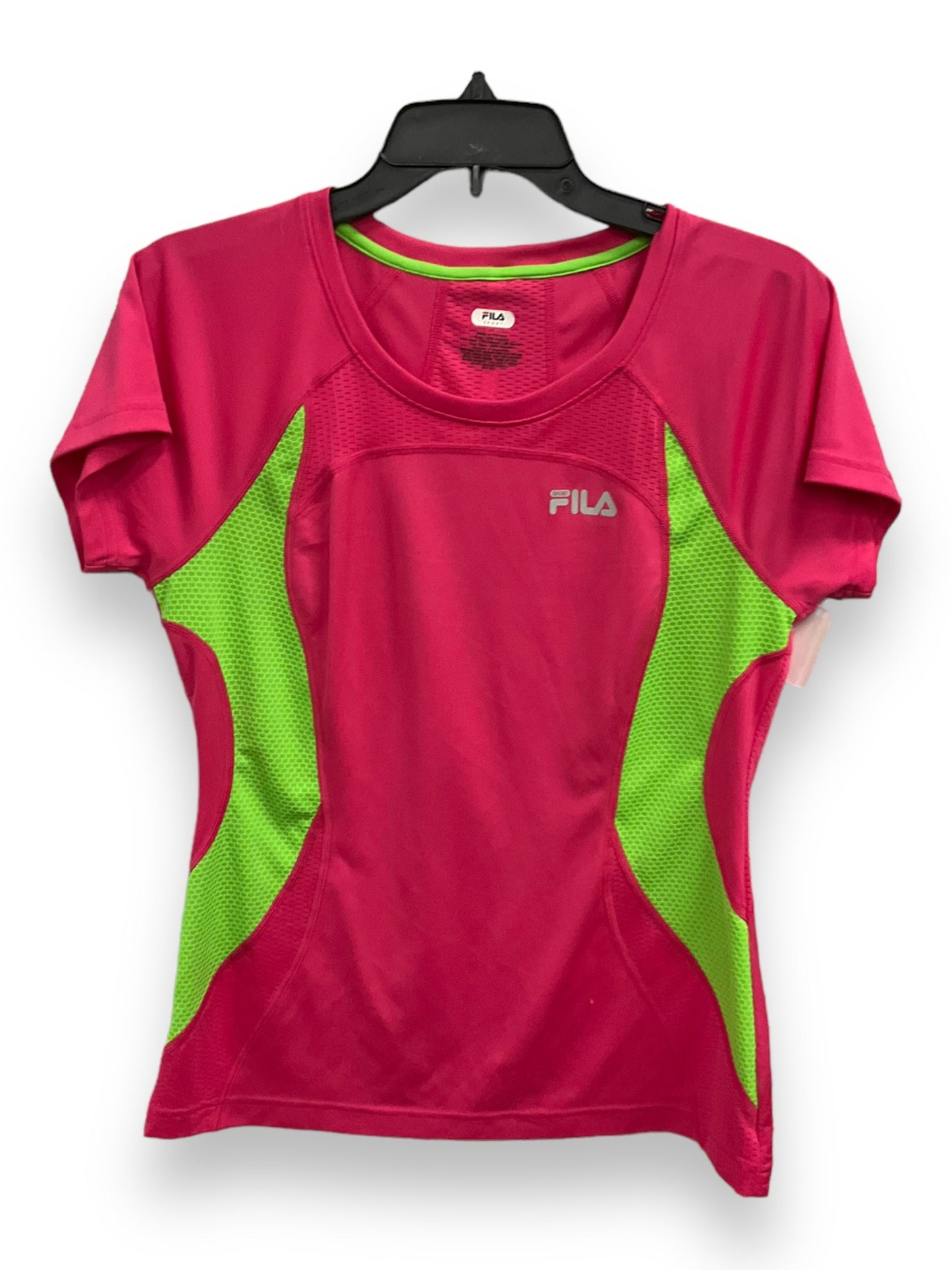 Athletic Top Short Sleeve By Fila  Size: M