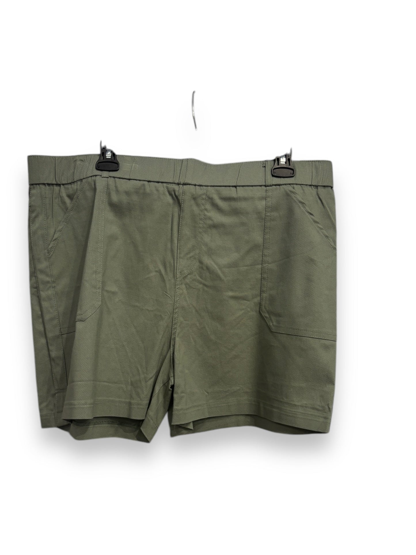 Shorts By Clothes Mentor In Green, Size: 3x