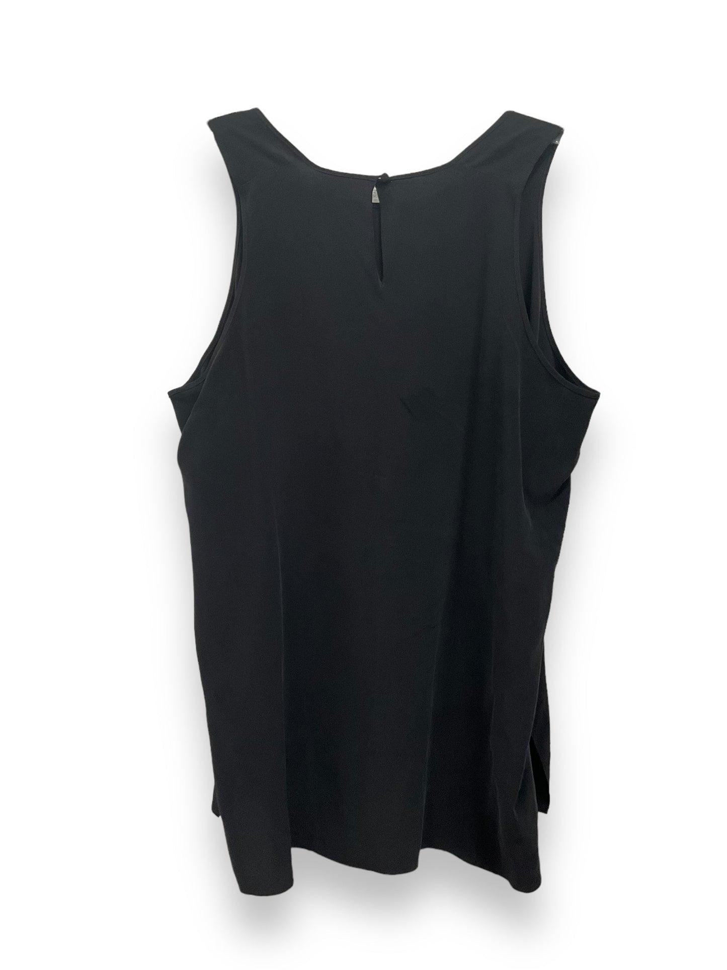 Black Top Sleeveless Cma, Size Xl