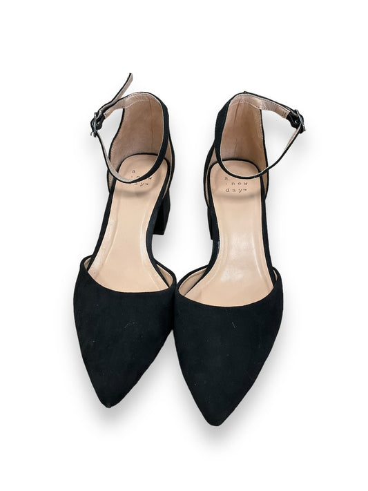 Black Shoes Heels Block A New Day, Size 6