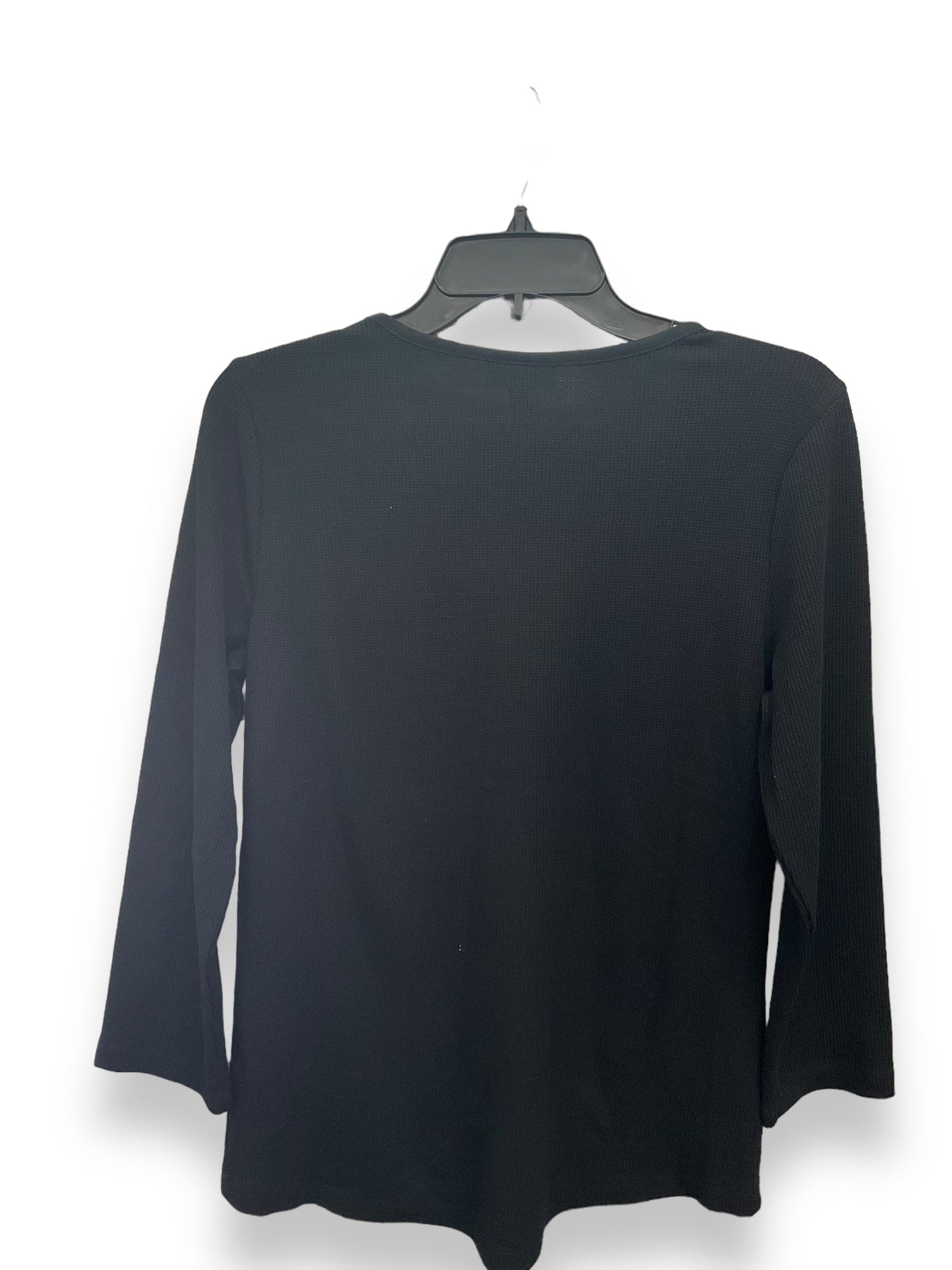 Black Top Long Sleeve Style And Company, Size M