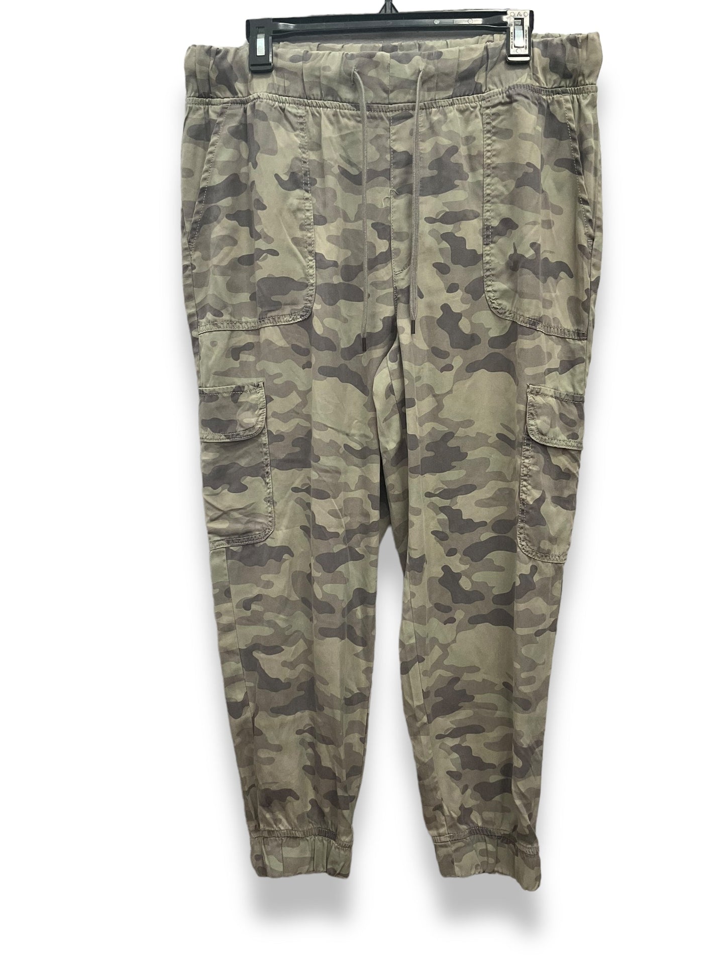 Camouflage Print Pants Cargo & Utility American Eagle, Size L