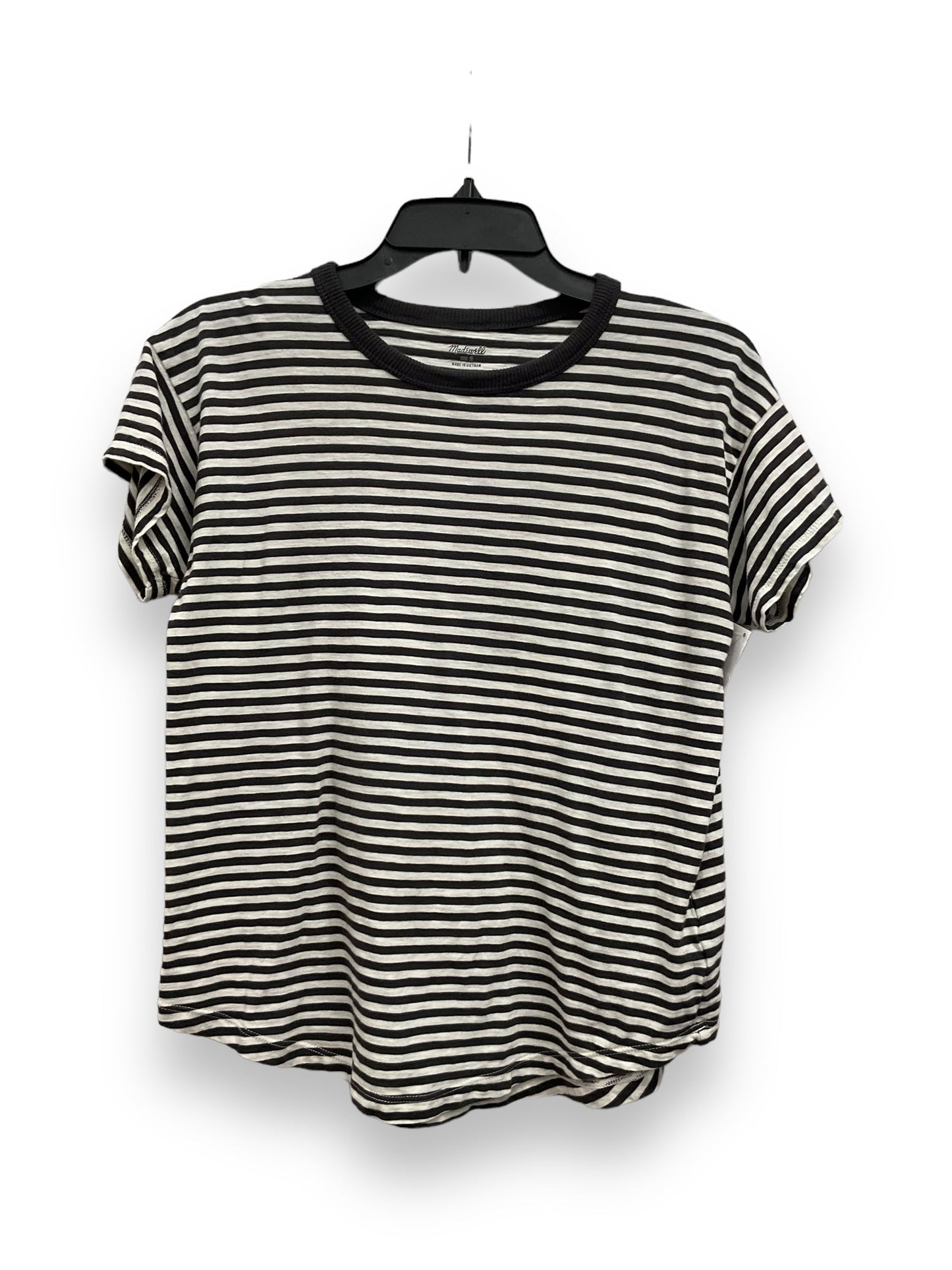 Top 2pc 3/4 Sleeve By Madewell In Striped Pattern, Size: S