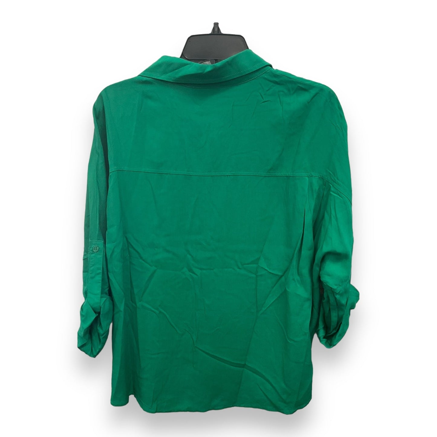 Blouse 3/4 Sleeve By Andree By Unit In Green, Size: S