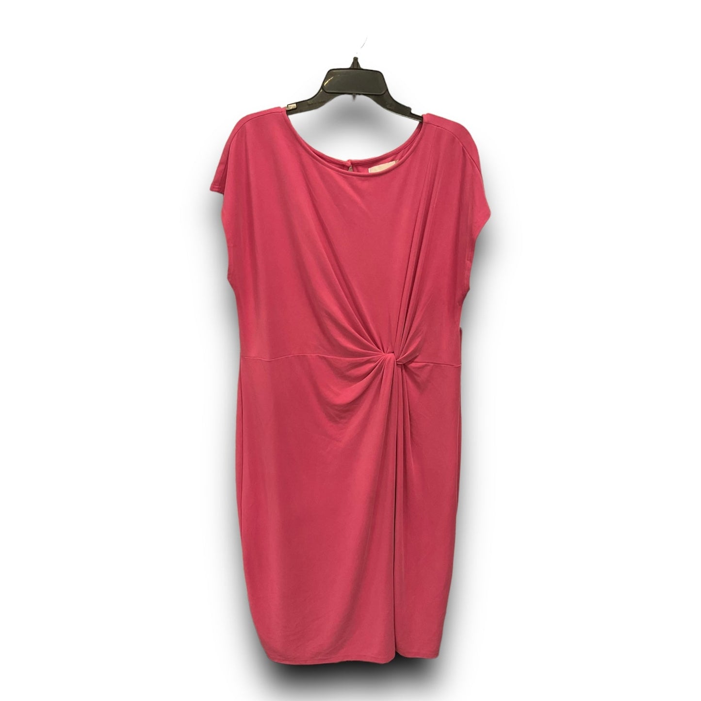 Dress Casual Midi By Nordstrom In Pink, Size: 1x