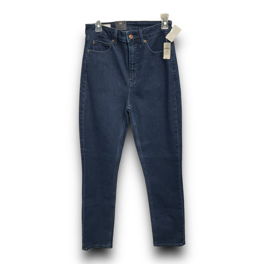 Jeans Straight By Gap In Blue Denim, Size: 6