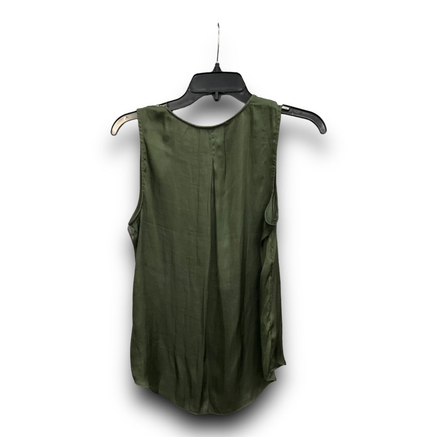 Blouse Sleeveless By Banana Republic In Green, Size: S