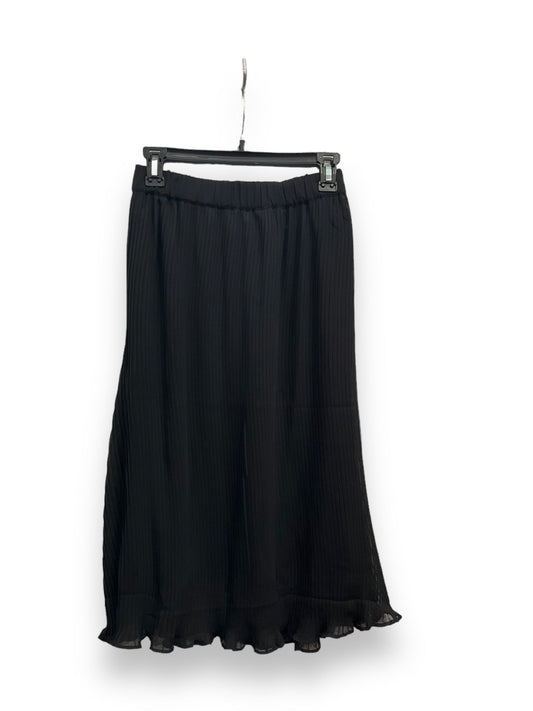 Skirt Midi By able In Black, Size: S