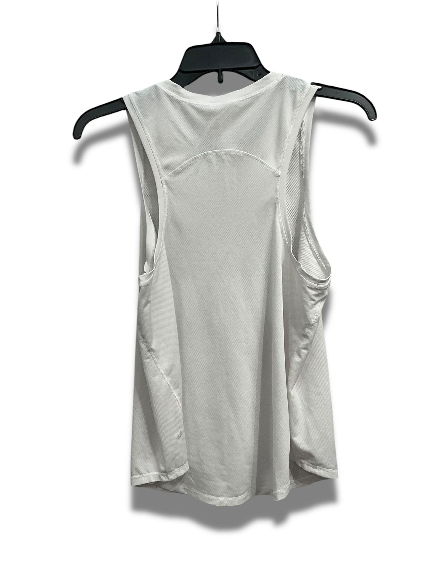 Athletic Tank Top By Lululemon In White, Size: M