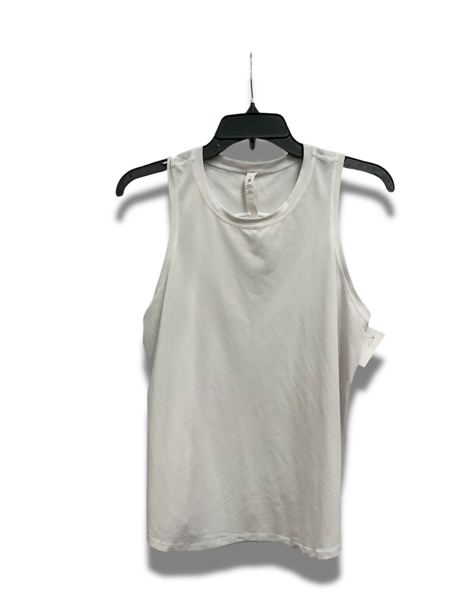 Athletic Tank Top By Lululemon In White, Size: M