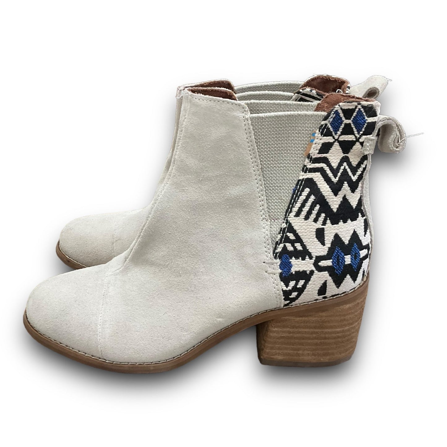 Boots Ankle Heels By Toms In Grey, Size: 6