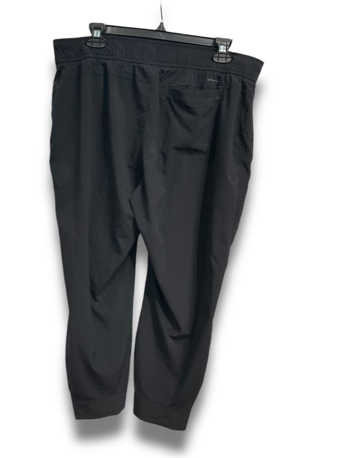 Athletic Pants By Eddie Bauer In Black, Size: Lp