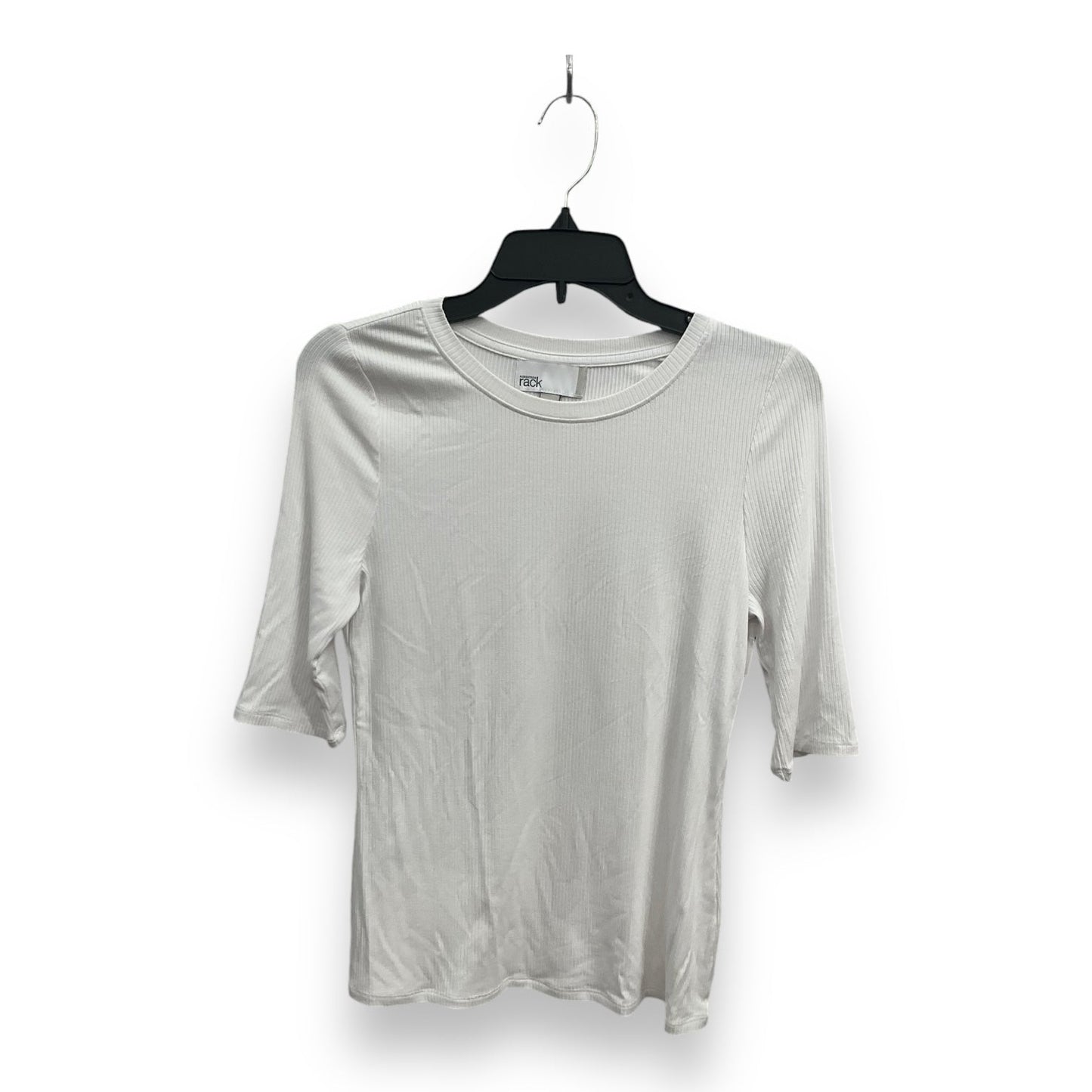 Top Long Sleeve Basic By Nordstrom In White, Size: S