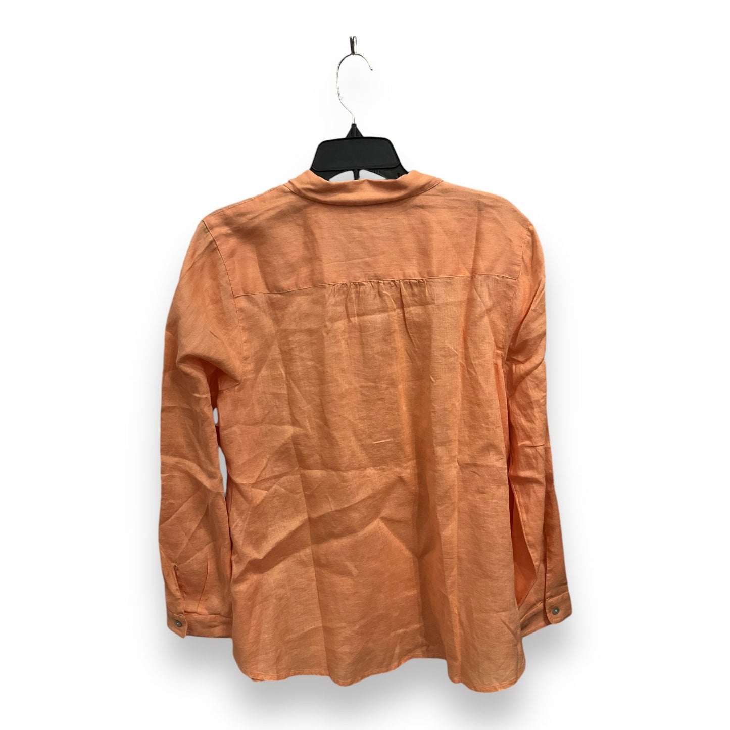 Top Long Sleeve By J. Jill In Orange, Size: L