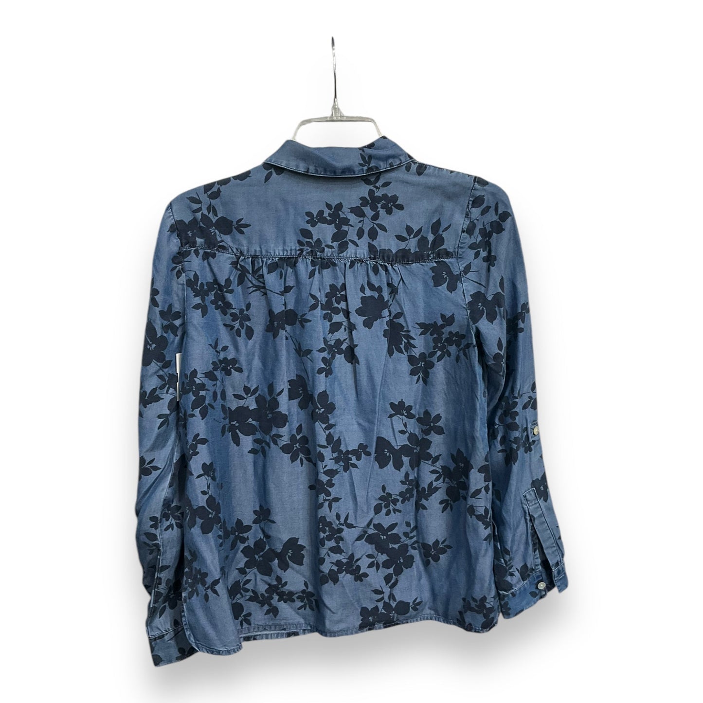 Blouse Long Sleeve By J. Jill In Blue, Size: Xs