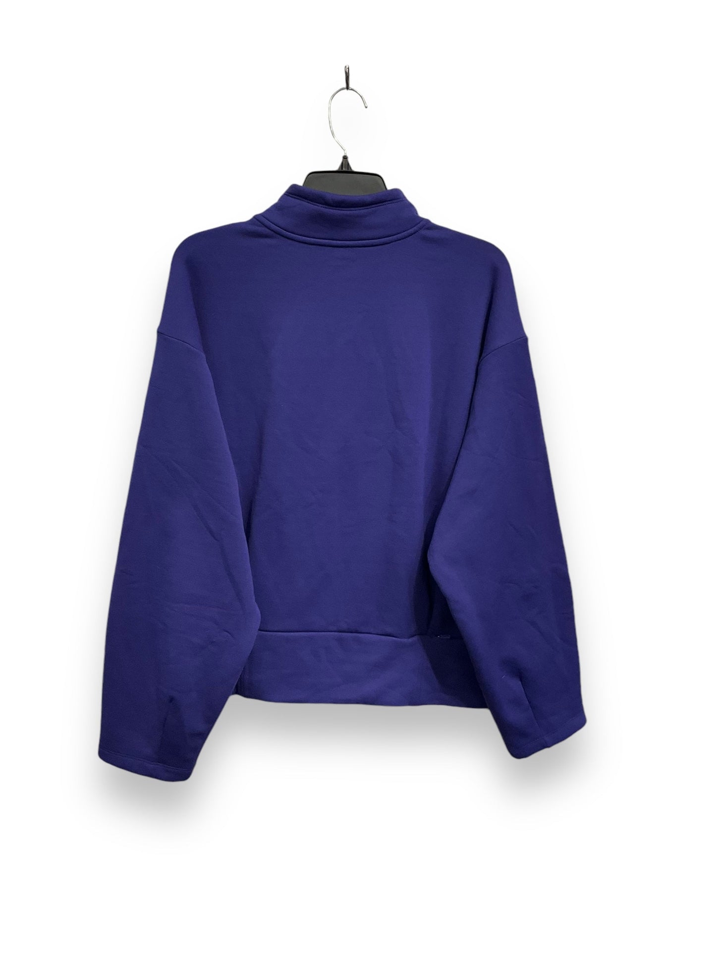 Athletic Sweatshirt Collar By Athleta In Purple, Size: 1x