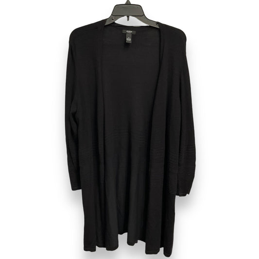 Cardigan By Alfani In Black, Size: 1x