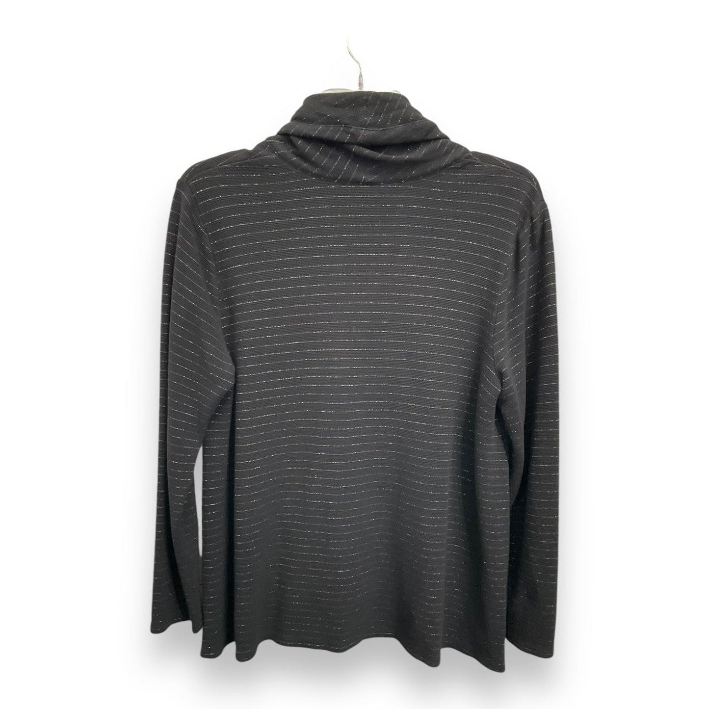 Top Long Sleeve By J. Jill In Black, Size: M