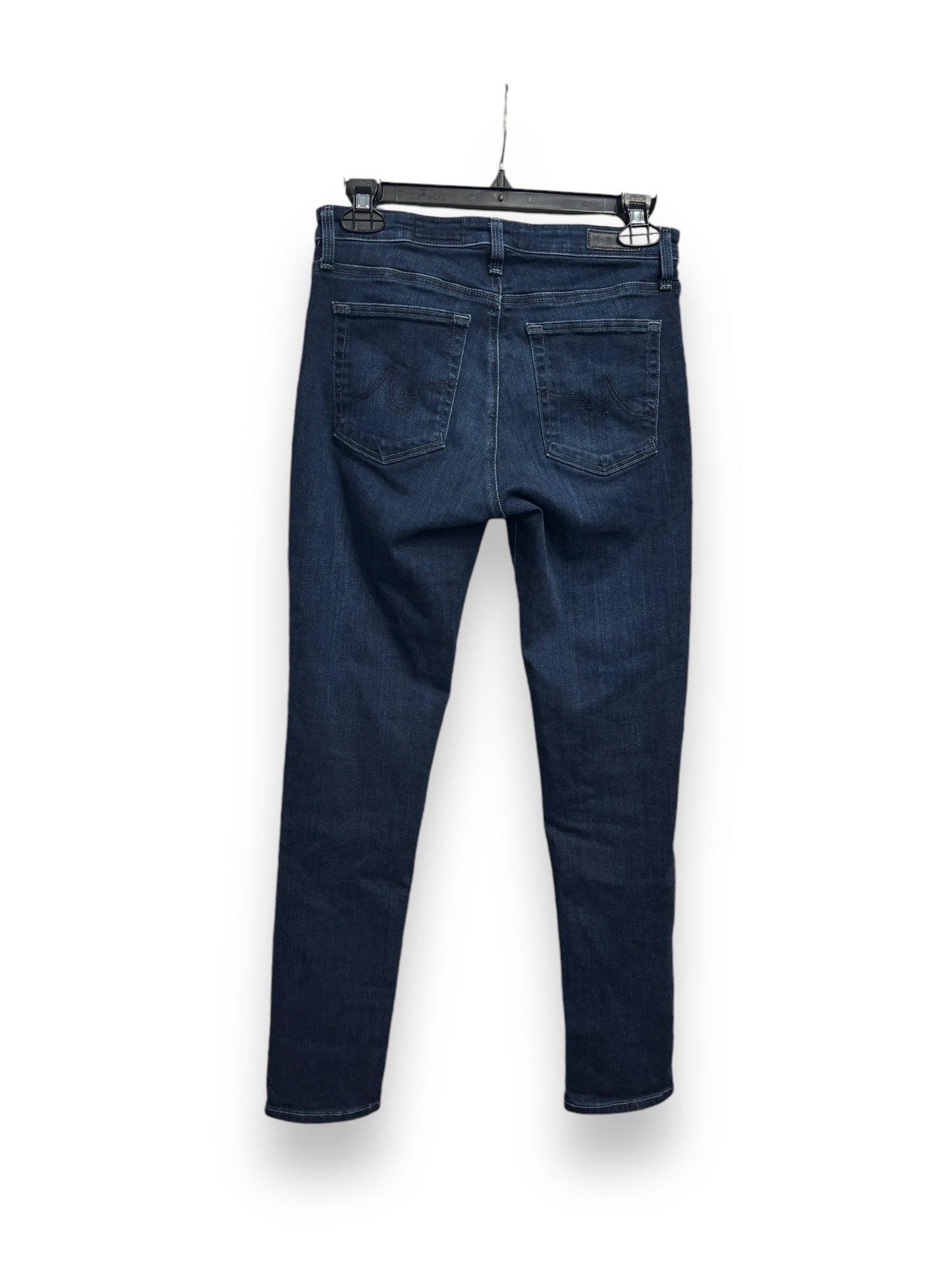 Jeans Skinny By Adriano Goldschmied In Blue Denim, Size: 4