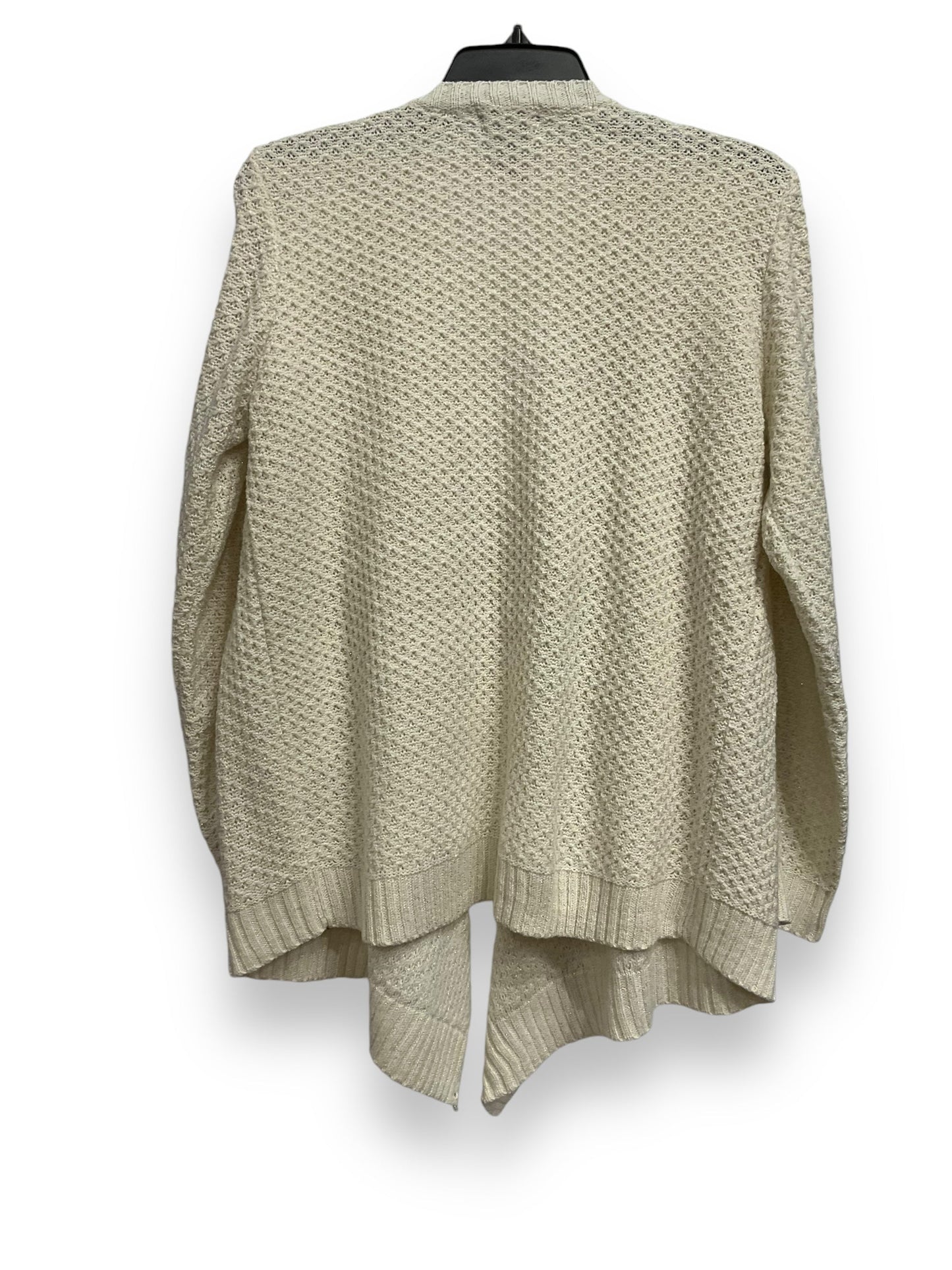 Cardigan By Laura Scott In Cream, Size: M