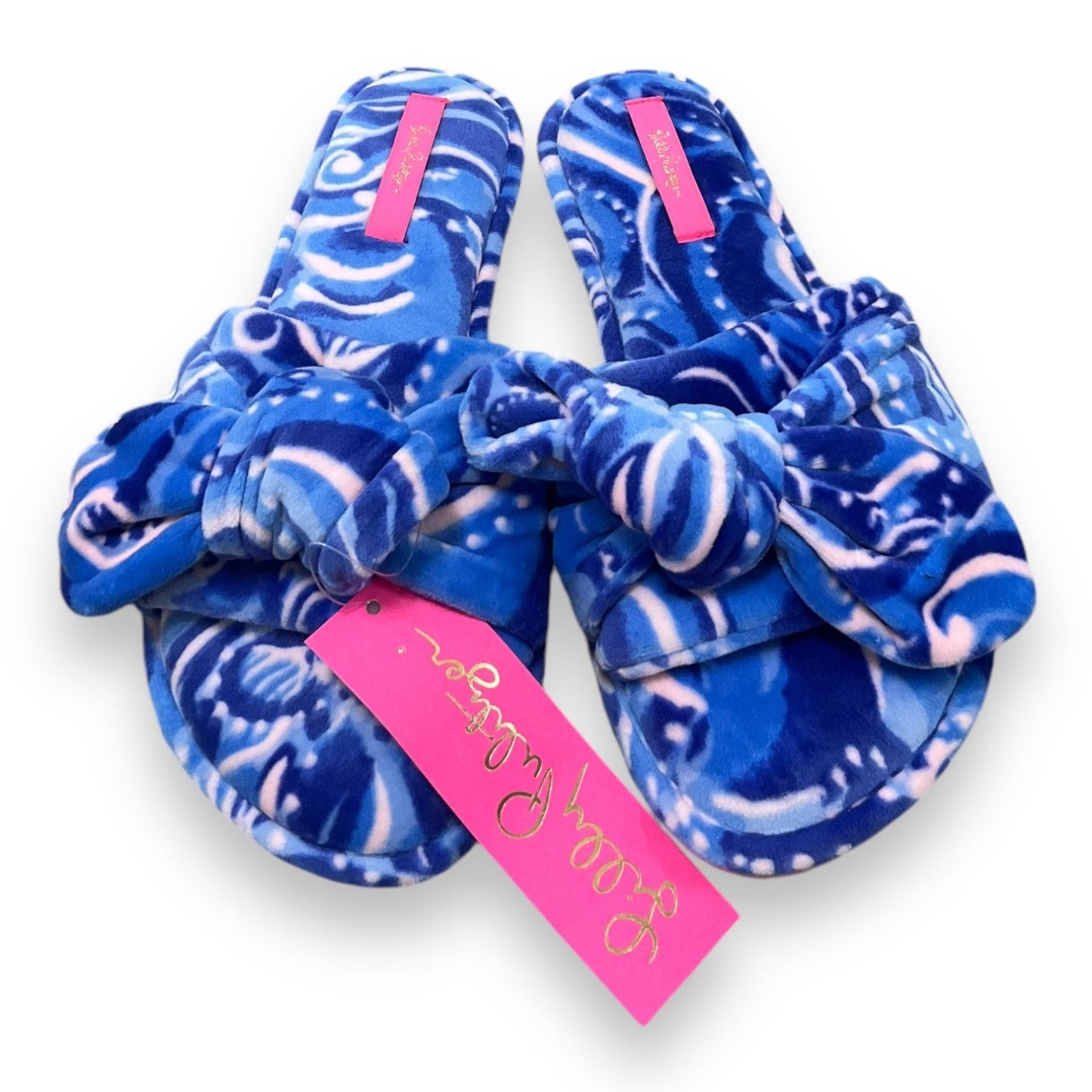 Slippers Designer By Lilly Pulitzer In Blue