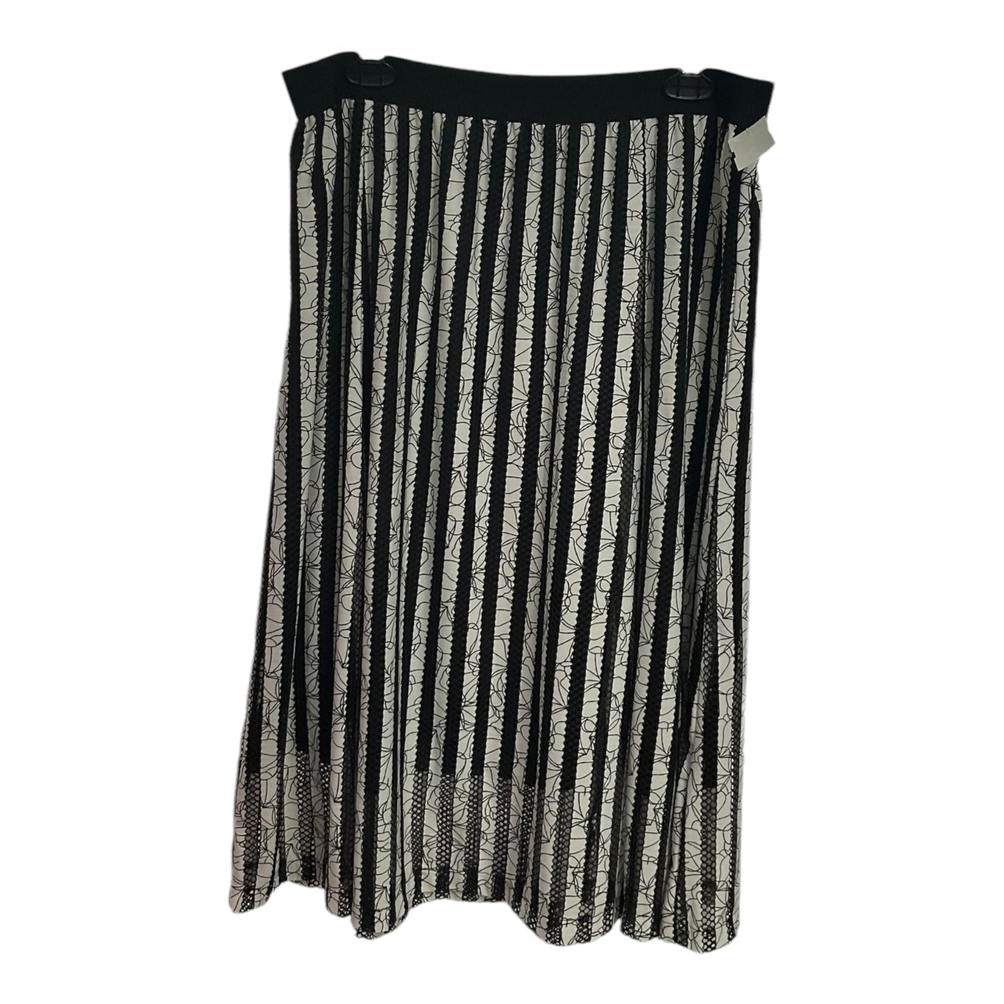 Skirt Maxi By Alfani In Black & White, Size: Xl