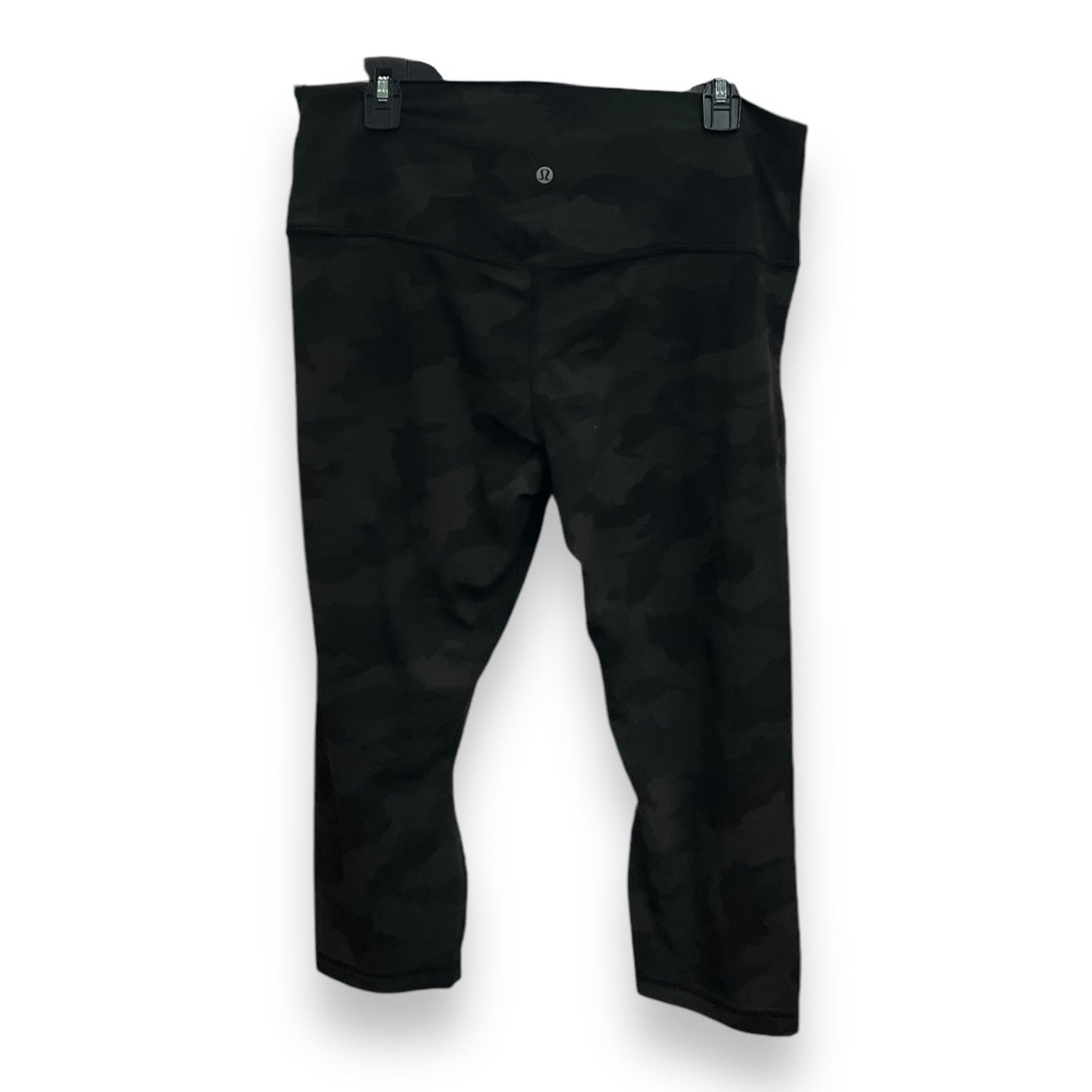 Athletic Leggings By Lululemon In Camouflage Print, Size: 1x