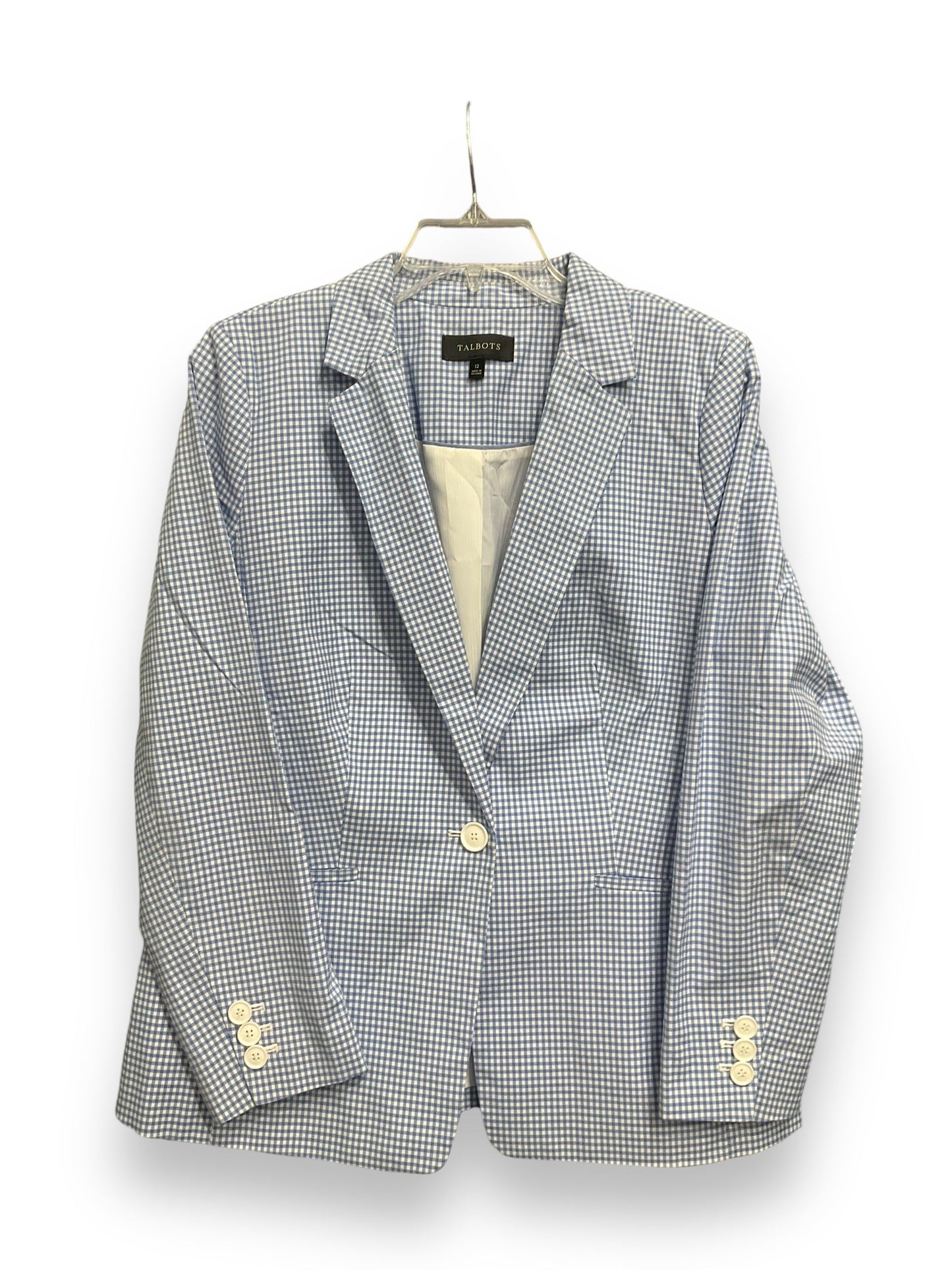 Blazer By Talbots In Blue, Size: L