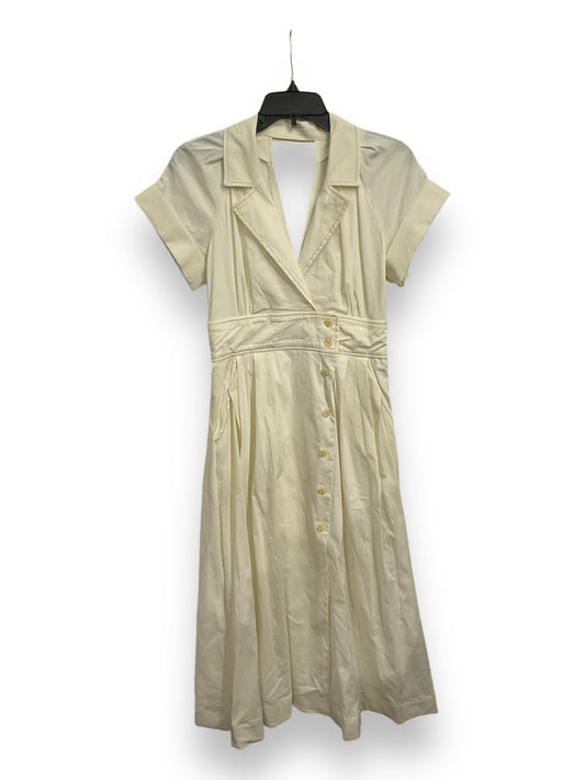 Dress Casual Maxi By Maeve In Cream, Size: S