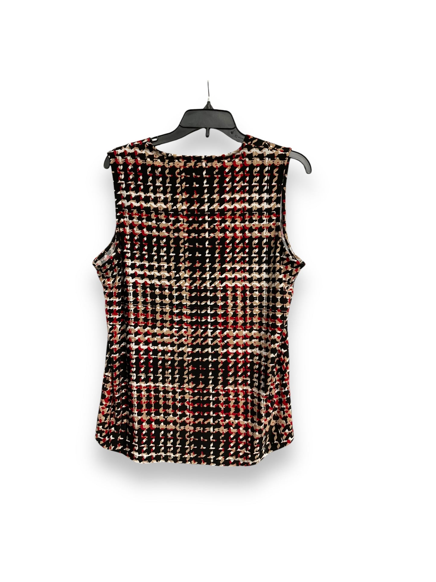 Top Sleeveless By Anne Klein In Multi-colored, Size: M