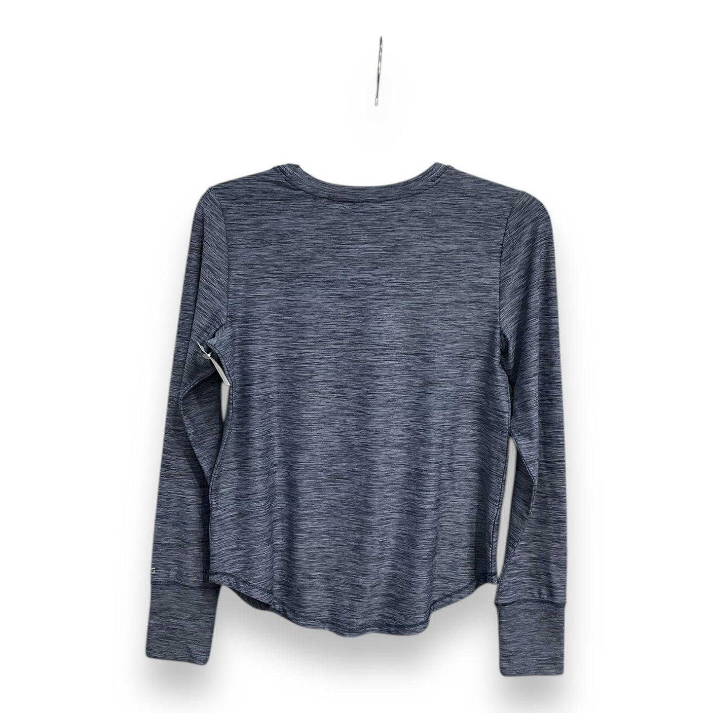 Athletic Top Long Sleeve Crewneck By Dsg Outerwear In Blue, Size: Xs