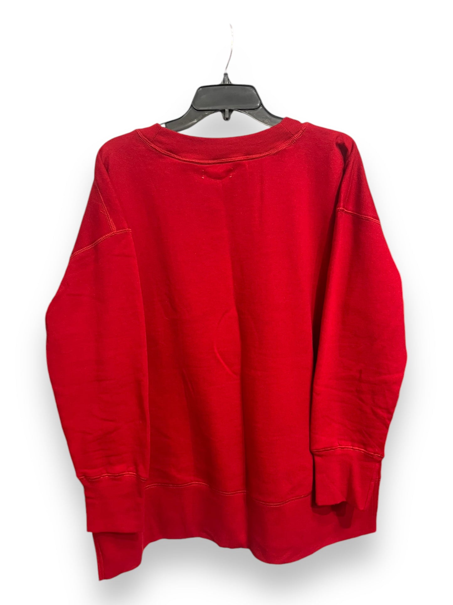 Sweatshirt Crewneck By Maurices In Red, Size: Xl