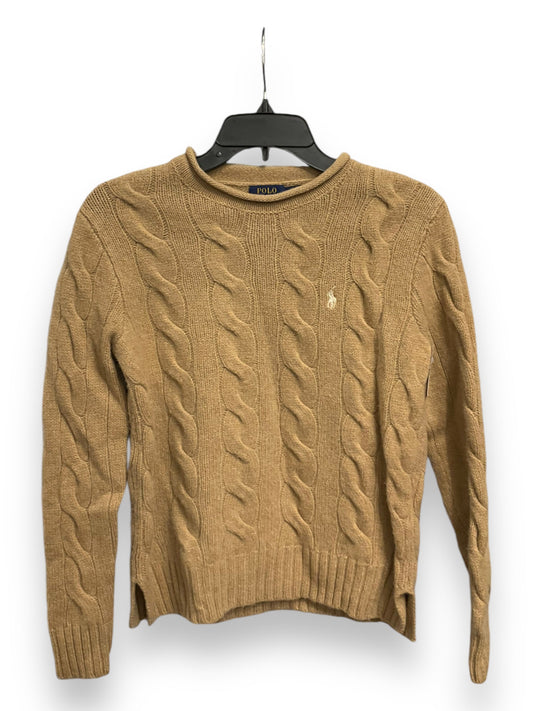 Sweater By Polo Ralph Lauren In Tan, Size: S