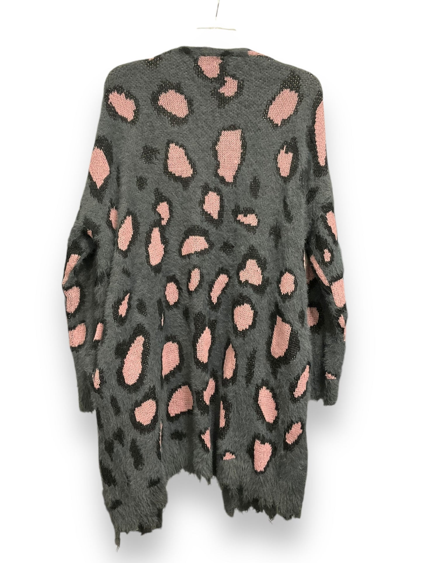 Cardigan By Umgee In Animal Print, Size: M