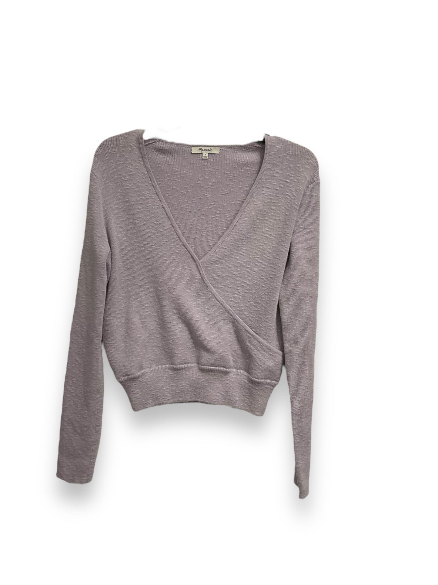 Top Long Sleeve By Madewell In Purple, Size: S