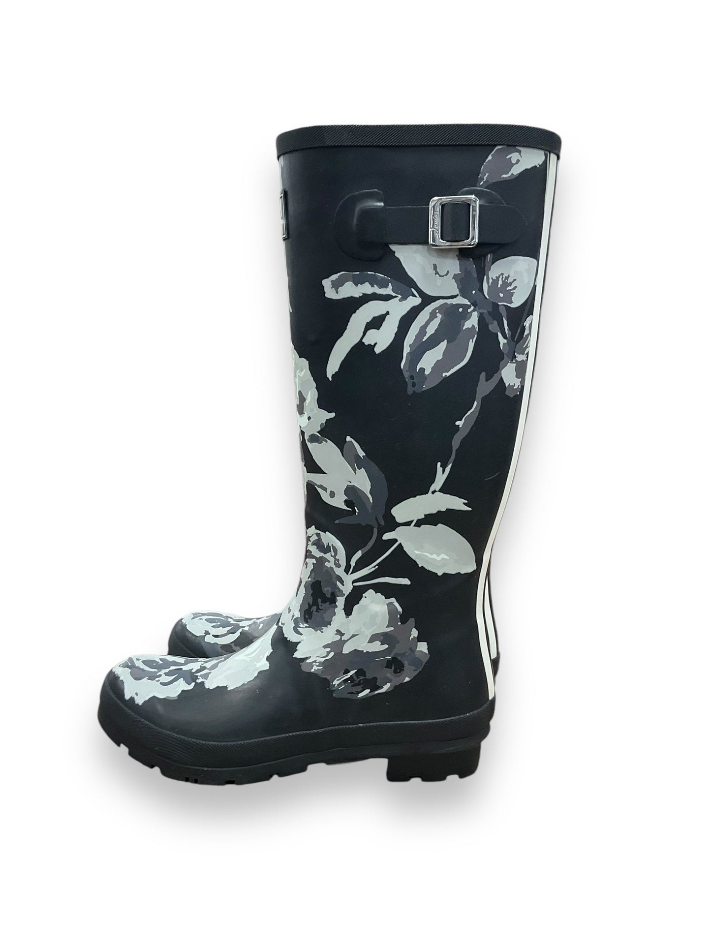 Boots Rain By Joules In Floral Print, Size: 10