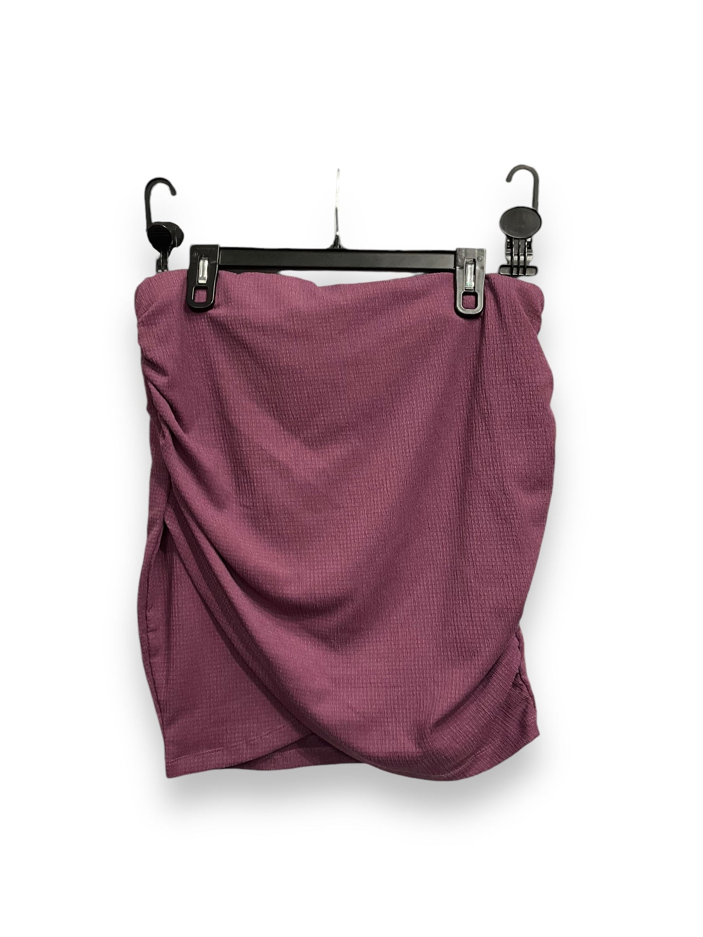 Skirt Mini & Short By Free People In Purple, Size: Xl