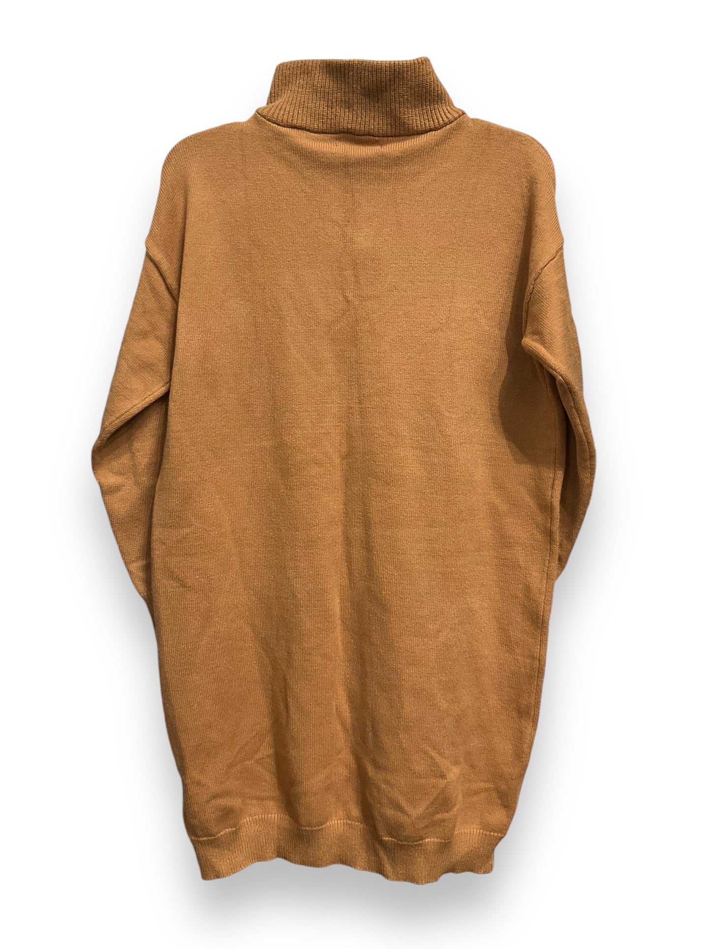 Dress Sweater By Clothes Mentor In Tan, Size: L