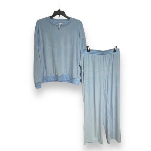 Lounge Set Pants By Joyspun In Blue, Size: L