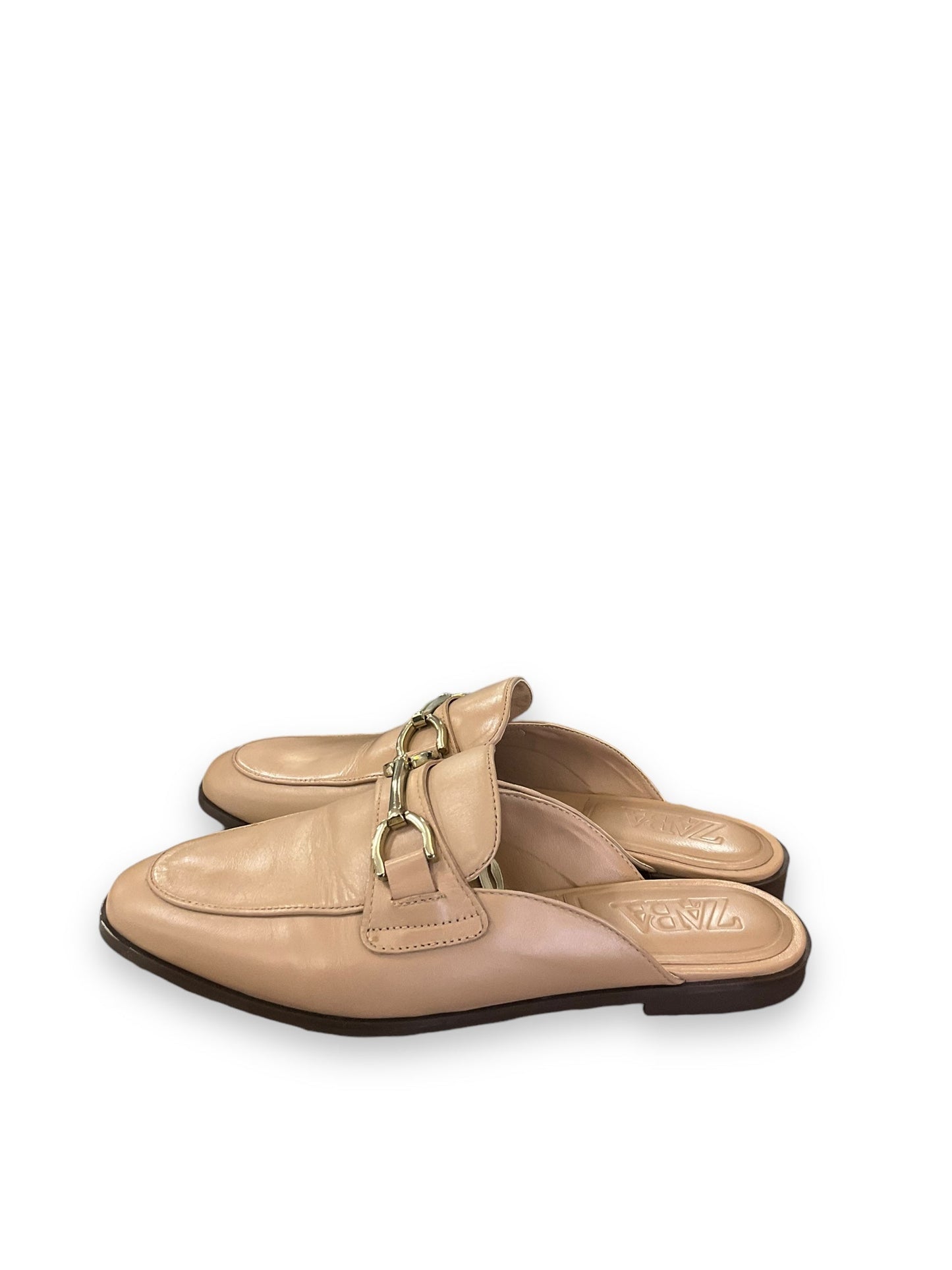 Shoes Flats By Zara In Tan, Size: 8