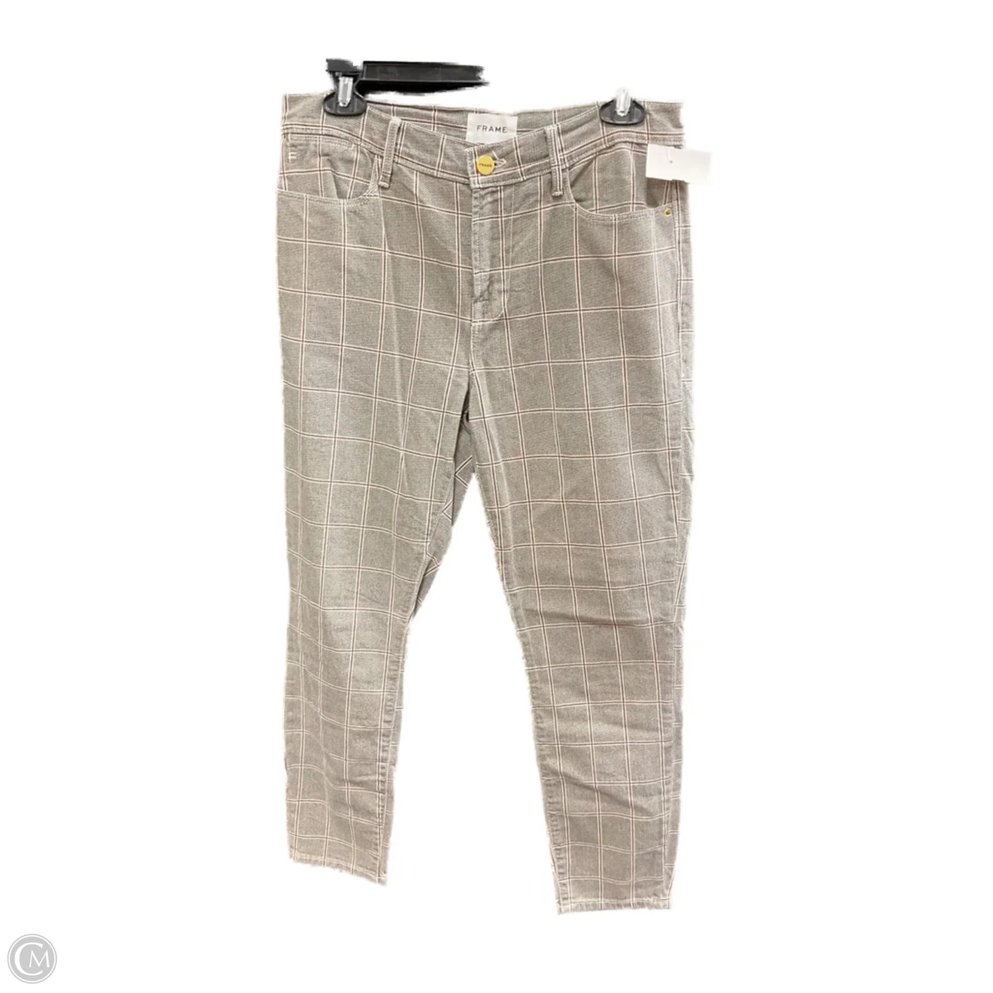 Pants Dress By Frame In Plaid Pattern, Size: 8