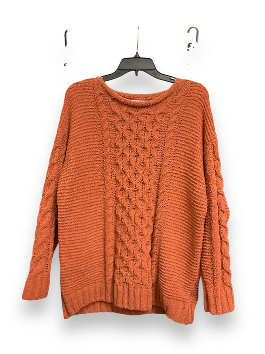 Sweater By Jessica Simpson In Terracotta, Size: S