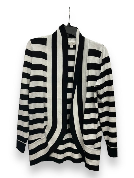 Striped Pattern Cardigan Clothes Mentor, Size S