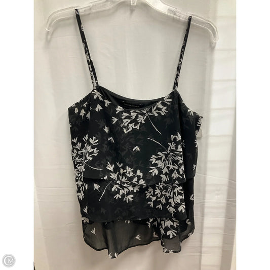 Top Sleeveless By Banana Republic In Floral Print, Size: S