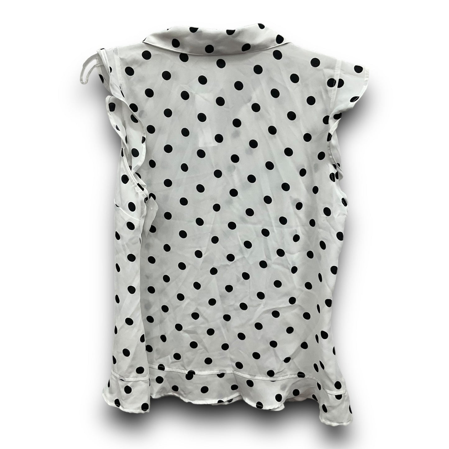 Polkadot Pattern Top Sleeveless New York And Co, Size M